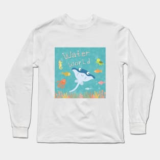 Water world Long Sleeve T-Shirt